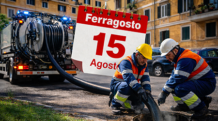 Pronto intervento autospurgo giorni festivi